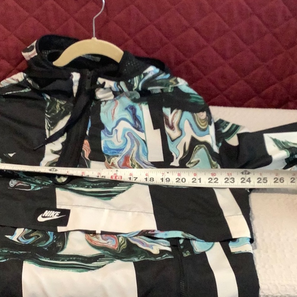 Nike Abstract Patterned Hoodie Sz XL - Picture 9 of 11